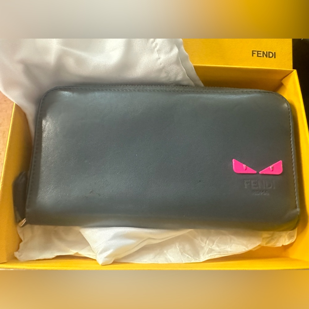 Rare FENDI Monster Leather